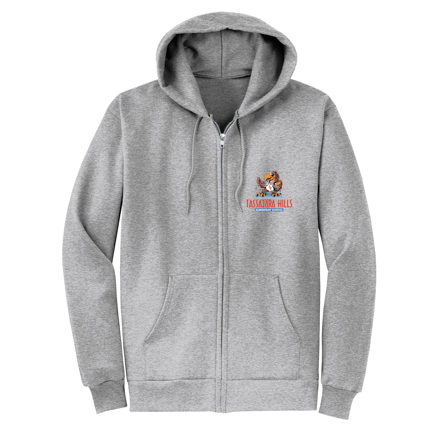 Tassajara Hills Classic Collection - Grey Zip-up hoodie
