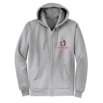 Tassajara Hills Classic Collection - Grey Zip-up hoodie