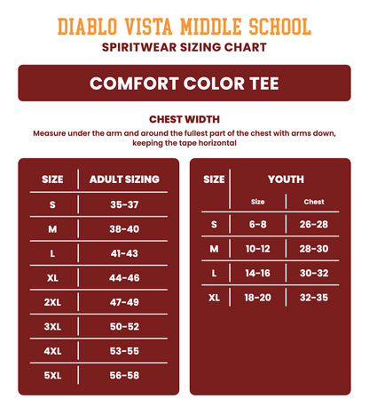 Diablo Vista Bubble Collection - Comfort Colors Premium Unisex Tee