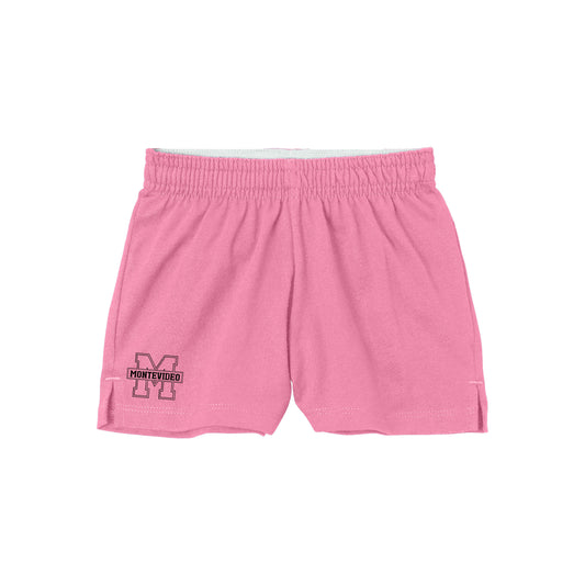 Insignia Collection  Girls Jersey Knit Squad Short