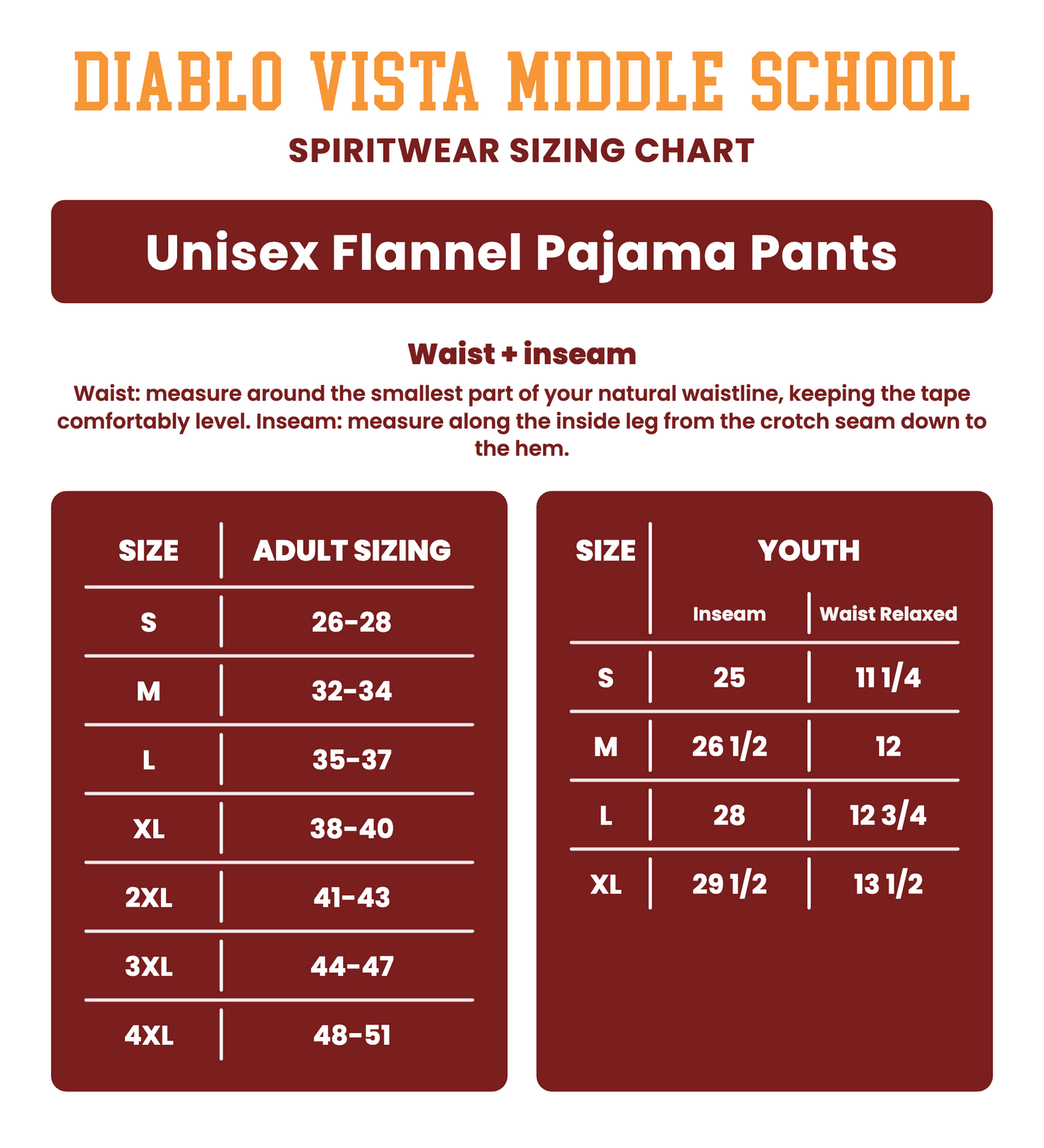 Diablo Vista Classic Collection - Unisex Flannel Pajama Pants