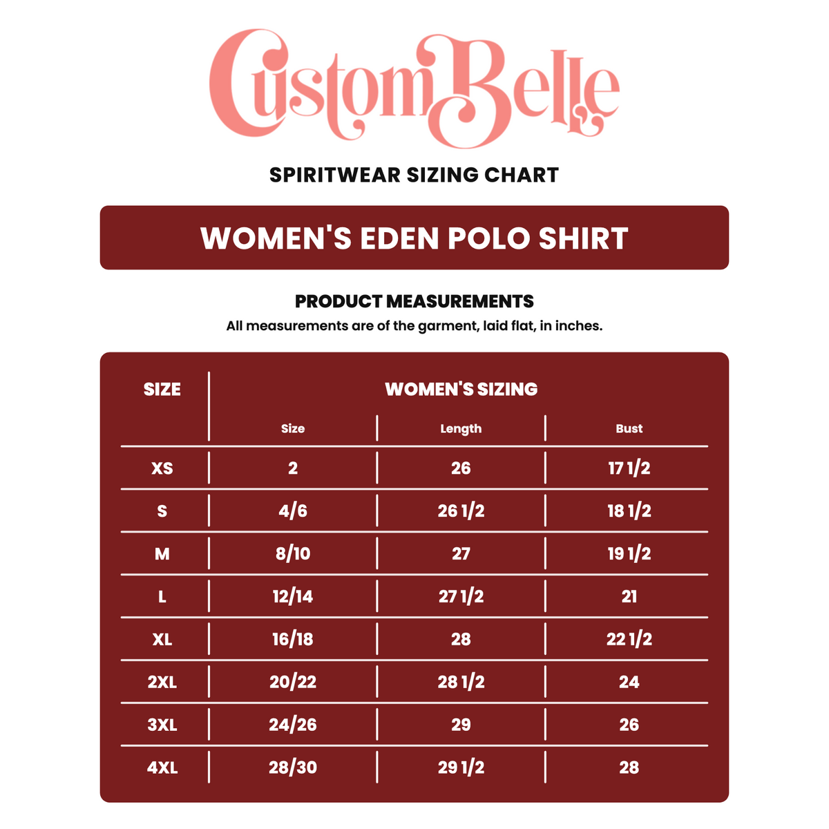 Eden Core Collection - Women's performance polo (Personalization option)