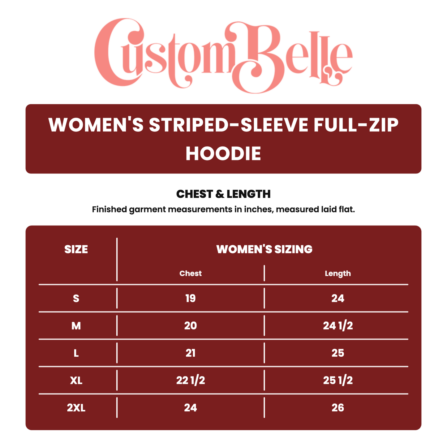NCL Official Merchandise - Full-Zip Hooded Sweatshirt (Women's Fit)