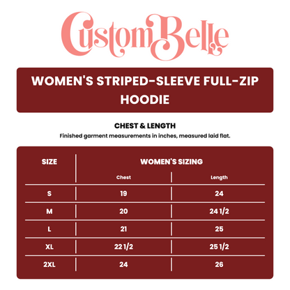 NCL Official Merchandise - Full-Zip Hooded Sweatshirt (Women's Fit)